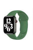 Pazariz Apple Watch Uyumlu3 4 5 6 7 8 Se 38 40 41mm Kordon Kayış Klasik Kaliteli Silikon thumbnail 2