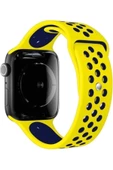Pazariz Apple Watch Uyumluultra 3 4 5 6 7 8 Se S 42 44 45mm Kordon Delikli Spor Band Kayış - 3