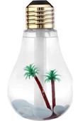 Pazariz Aloevera Yağı Ampul Hava Nemlendirici Usb Su Hazneli Lı Işıklı Aromaterapi Difüzör - 1