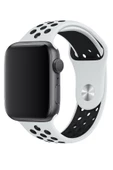 Pazariz Apple Watch Uyumlu3 4 5 6 7 8 Se 38 40 41mm Kalite Kordon Kayış Delikli Spor Band thumbnail 2
