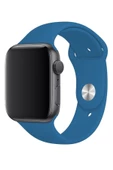 Pazariz Apple Watch Uyumlukordon 1 2 3 4 5 6 7 8 Se 42 Mm/44 Mm/45mm Silikon Kordon Kayış thumbnail 1