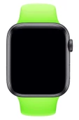 Pazariz Apple Watch Uyumlu3 4 5 6 7 8 Se 38 40 41mm Kordon Kayış Klasik Silikon thumbnail 2