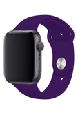 Pazariz Apple Watch Uyumlu3 4 5 6 7 8 Se 42-44-45-49 Mm Ultra Kordon Kayış Klasik Silikon thumbnail 2