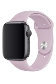 Pazariz Apple Watch Uyumlu3 4 5 6 7 8 Se 38 40 41mm Kordon Kayış Klasik Silikon thumbnail 2