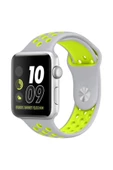 Pazariz Apple Watch Uyumlu8 7 6 5 4 3 Se Serisi 42mm-44mm-45mm Delikli Silikon Spor Kordon thumbnail 1