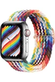 Pazariz Apple Watch Uyumlu42mm 44mm 45mm 49mm Kordon 1/2/3/4/5/6/se/7/8/ultra Örgü Tokalı Kordon - 1