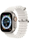 Pazariz Apple Watch Uyumluultra 1 2 3 4 5 6 7 8 Se 42 44 45 49mm Silikon Kasis Kabartmalı Kordon thumbnail 1