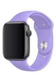 Pazariz Apple Watch Uyumlukordon 1 2 3 4 5 6 7 8 Se 38 Mm/40 Mm/41mm Silikon Kordon Kayış thumbnail 1