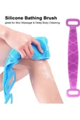 Pazariz Erkekler ve Kadınlar İçin Silikon Banyo Fırçası Peeling thumbnail 2