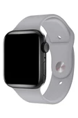 Pazariz Apple Watch Uyumlu3 4 5 6 7 8 Se 38 40 41mm Kordon Kayış Klasik Silikon thumbnail 2