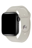 Pazariz Apple Watch Uyumlu3 4 5 6 7 8 Se 38 40 41mm Kordon Kayış Klasik Silikon Uyumlu thumbnail 2