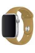 Pazariz Apple Watch Uyumlu3 4 5 6 7 8 Se 38 40 41mm Kordon Kayış Klasik Kaliteli Silikon thumbnail 3