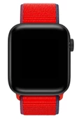 Pazariz Apple Watch Uyumlu1-2-3-4-5-6-se-7 Serisi 42mm - 44mm - 45mm Spor Kumaş Kordon thumbnail 2
