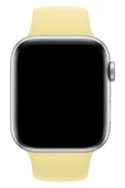 Pazariz Apple Watch Uyumlu3 4 5 6 7 8 Se 42 44 45mm Kalite Kordon Kayış Klasik Kaliteli Silikon thumbnail 3