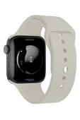 Pazariz Apple Watch Uyumlu3 4 5 6 7 8 Se 38 40 41mm Kordon Kayış Klasik Silikon Uyumlu thumbnail 3