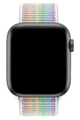 Pazariz Apple Watch Uyumlu1-2-3-4-5-6-se-7 Serisi 42mm - 44mm - 45mm Spor Kumaş Kordon - 2
