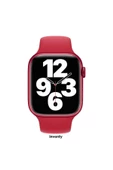 Pazariz Apple Watch Uyumlu3-4-5-6-7-8 Se Için Kordon 38-40-41 Mm Spor Kordon Silikon Çok Renkli - 1