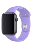 Pazariz Apple Watch Uyumlu3 4 5 6 7 8 Se 42 44 45mm Kordon Kayış Klasik Kaliteli Silikon - 2