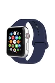 Pazariz Apple Watch Uyumlukordon 2 3 4 5 38 Mm Ve 40 Mm Silikon Kordon Kayış thumbnail 1