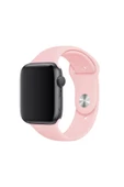 Pazariz Apple Watch Uyumlu42 / 44 / 45 Mm - 2 3 4 5 6 7 8 Se Silikon Kordon Kayış Band - 1