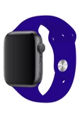Pazariz Apple Watch Uyumlukordon 1 2 3 4 5 6 7 Se 42 Mm/44 Mm/45mm Silikon Kordon Kayış thumbnail 3