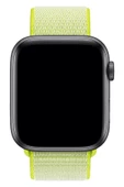 Pazariz Apple Watch Uyumlu1-2-3-4-5-6-7-se Serisi 42mm - 44mm - 45mm Spor Kumaş Kordon thumbnail 2