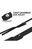 Pazariz Apple Watch Uyumlu2 3 4 5 6 7 8 Se 38 / 40 / 41 Mm Silikon Kordon Kayış Band thumbnail 3
