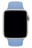Pazariz Apple Watch Uyumlu3 4 5 6 7 8 Se 38 40 41mm Kordon Kayış Klasik Kaliteli Silikon thumbnail 3