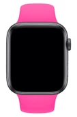 Pazariz Apple Watch Uyumlu3 4 5 6 7 8 Se 38 40 41mm Kordon Kayış Klasik Kaliteli Silikon thumbnail 2