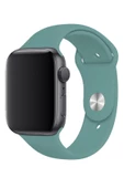Pazariz Apple Watch Uyumlukordon S Beden 1 2 3 4 5 6 7 Se 42 Mm/44 Mm/45mm Silikon Kordon Kayış thumbnail 3