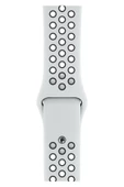 Pazariz Apple Watch Uyumlusilikon Kayış Delikli Kordon 1 2 3 4 5 6 7 Se 38mm/40mm/41mm - 1
