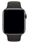 Pazariz Apple Watch Uyumlu3-4-5-6-7-8-se-42-44-45-49 Mm Kordon Kayış Klasik Kaliteli Silikon thumbnail 3