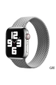 Pazariz Apple Watch Uyumlu3 4 5 6 7 8 Ultra 42 44 45mm Silikon Kordon - 1