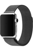 Pazariz Apple Watch Uyumlu8 7 6 5 4 3 Se 42mm-44mm-45mm Mıknatıslı Çelik Örme Kordon thumbnail 2