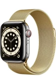 Pazariz Apple Watch Uyumlu38mm 40mm 41mm 1/2/3/4/5/6/se/7/8 Kordon Metal Kordon thumbnail 1