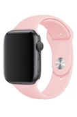 Pazariz Apple Watch Uyumlu3 4 5 6 7 8 Se 38 40 41mm Kaliteli Spor Klasik Slikon Kordon Kayış thumbnail 3