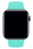 Pazariz Apple Watch Uyumlu3-4-5-6-7-8-se-42-44-45-49 Mm Kordon Kayış Klasik Kaliteli Silikon thumbnail 3