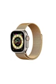 Pazariz Apple Watch Uyumlu2 3 4 5 6 7 8 Se 38 40 41 Mm Paslanmaz Çelik Milanese Kordon thumbnail 2