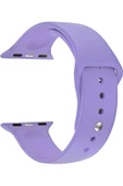 Pazariz Apple Watch Uyumlu8 41mm Kordon Spor Silikon Lila thumbnail 1