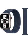 Pazariz Apple Watch Uyumlu42/44/45/49 Mm 6 7 8 Se Esnek Örgü Kordon thumbnail 1