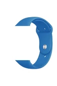 Pazariz Apple Watch Uyumlu8 41mm Klasik Silikon Kordon Royal Blue - 1