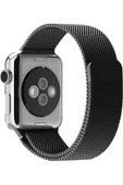 Pazariz Apple Watch Uyumlu8 7 6 5 4 3 Se 42mm-44mm-45mm Mıknatıslı Çelik Örme Kordon thumbnail 1