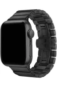 Pazariz Apple Watch Uyumlu38mm 40mm 41mm 1/2/3/4/5/6/se/7/8 Kordon Metal Katlamalı Klipsli Kordon thumbnail 2