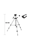 Pazariz Tripod : Telefon Ve Kamera Tutucu Ayak + Telefon Tutucu - 105cm - 2
