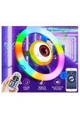 Pazariz Rgb Bluetooth Hoparlör Ufo Led Ampul Tipi Disko Işıklı Lamba Speaker - 3