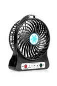 Pazariz Masaüstü Şarj Edilebilir 1200mah Usb Fan Vantilatör - 1