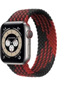Pazariz Apple Watch Uyumlu38mm 40mm 41mm 1/2/3/4/5/6/se/7/8 Kordon Örgü Kordon 32 12 thumbnail 1