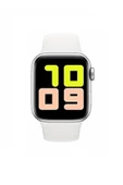 Pazariz Akıllı Saat Nabız Ölçer Bileklik Adımsayar Smart Watch X7 Series 6 Mesaj Okuma Fitpro Beyaz - 1