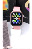 Pazariz G68l Smart Watch 6s Akıllı Saat Konuşma Özellikli Türkçe Menü Yan Tuşlar Aktif Uygulama thumbnail 2