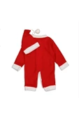 Pazariz Pembecin  Bebek Noel Elbise Noel Baba Kıyafeti Kostümü - 2